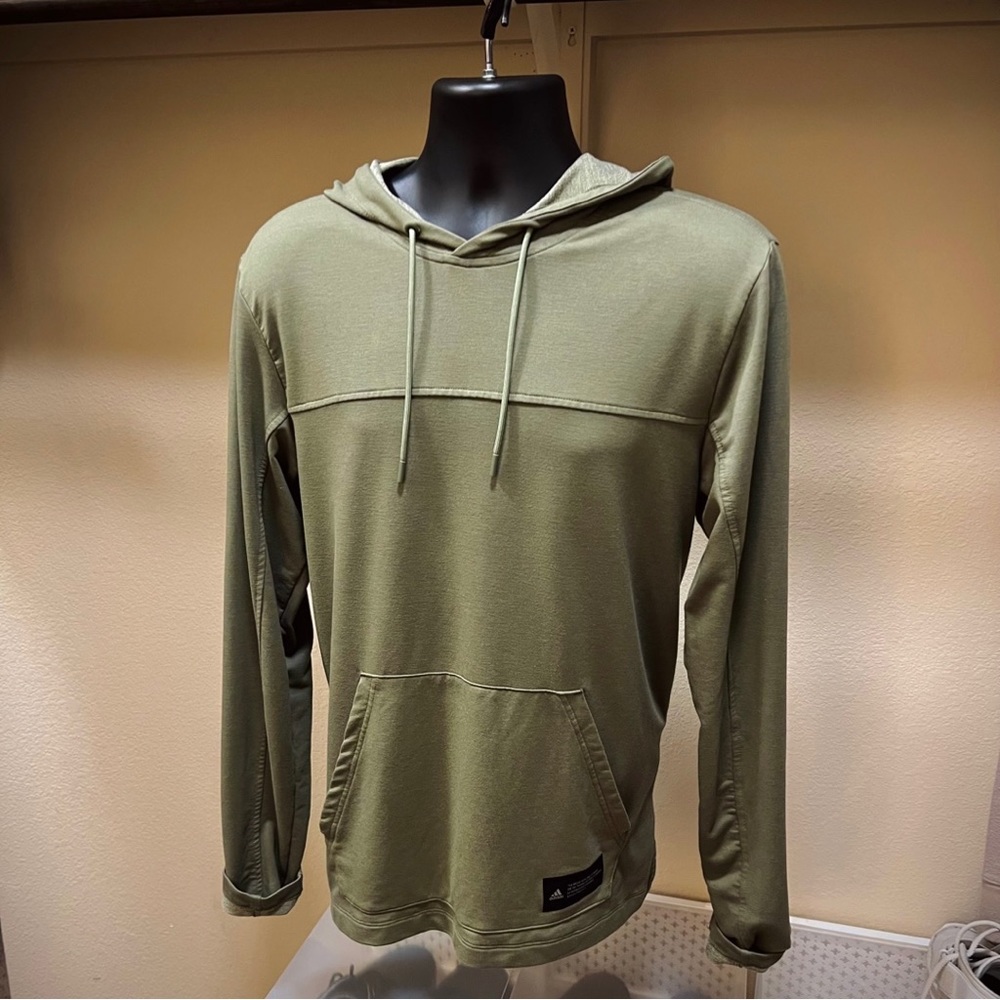 Adidas Hoodie - Army Green - Size: Medium FREE SHIPPING!